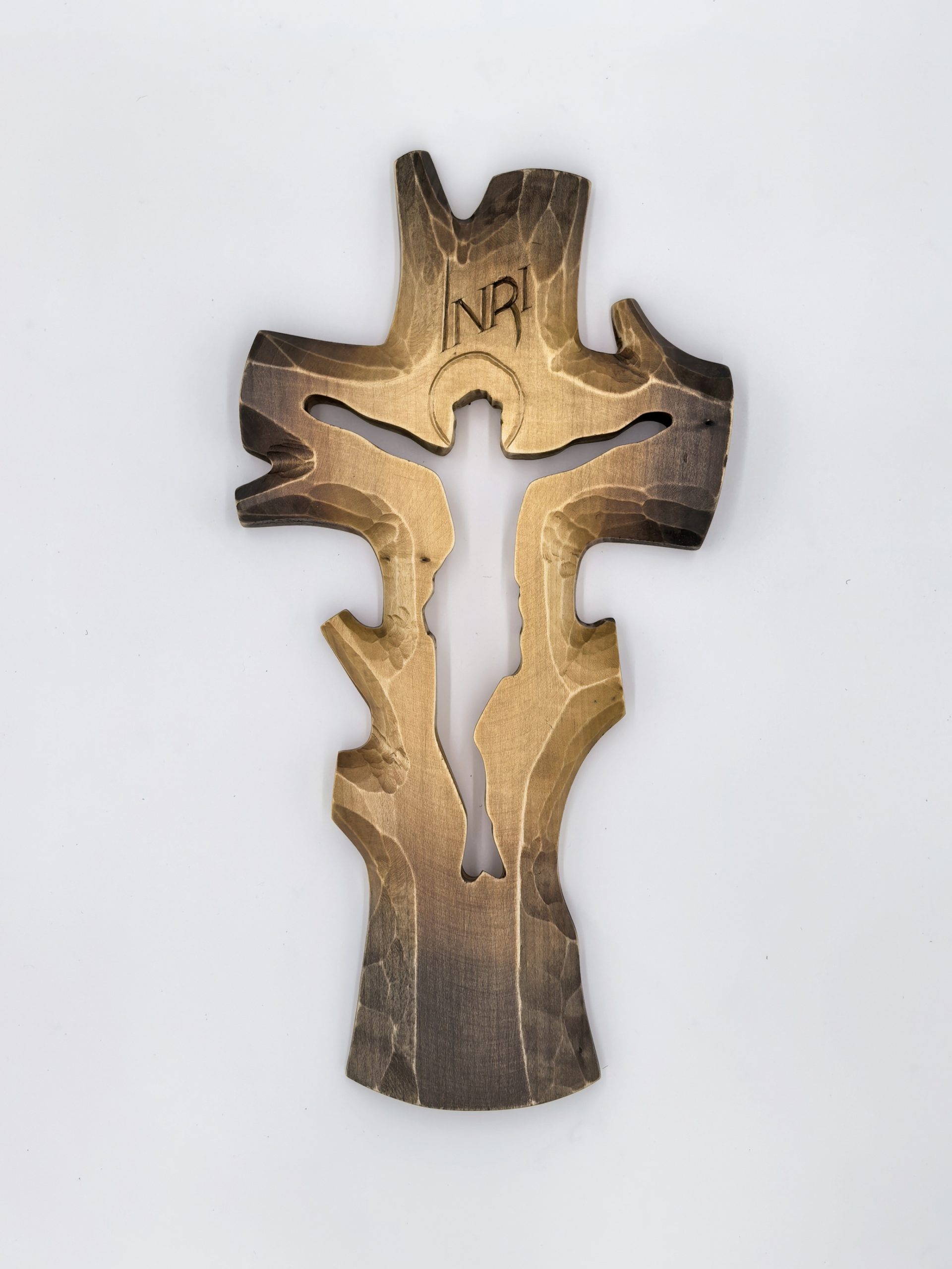 Figura Krzyż drewniany